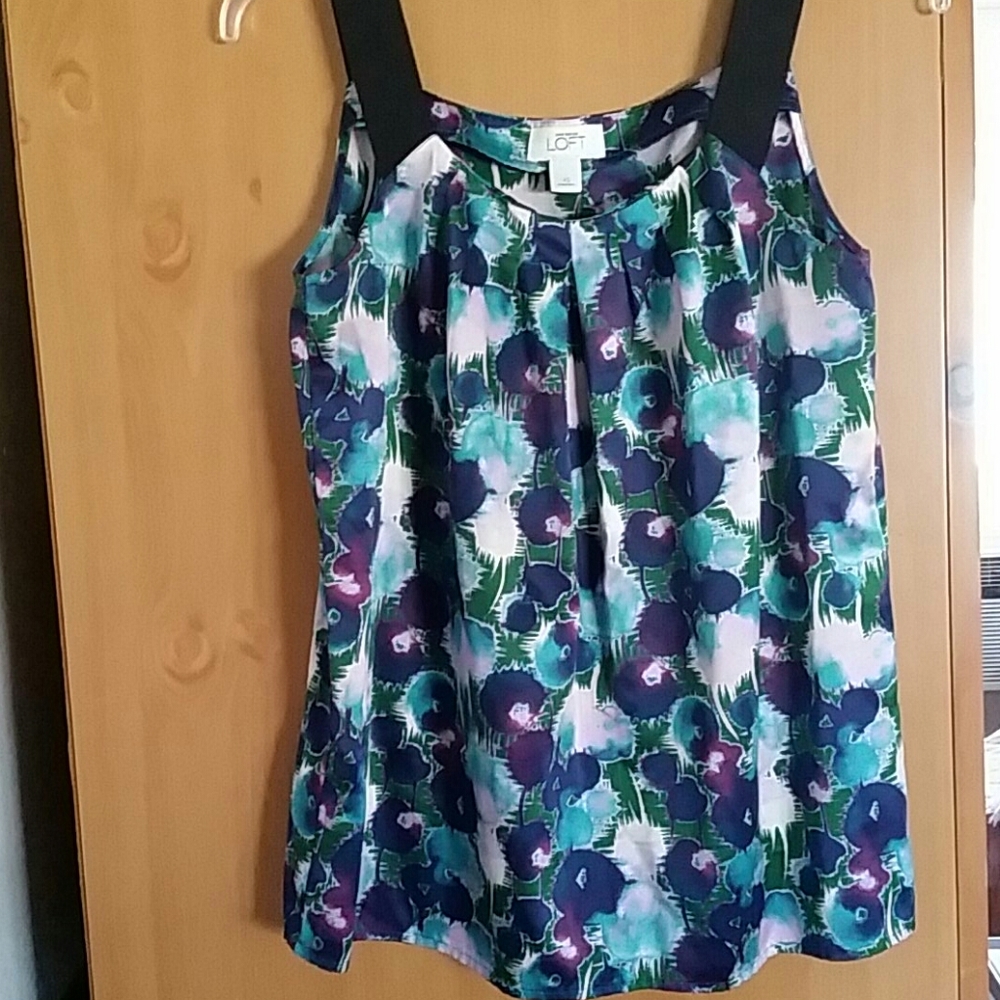Loft light summer top, muticolored, XS